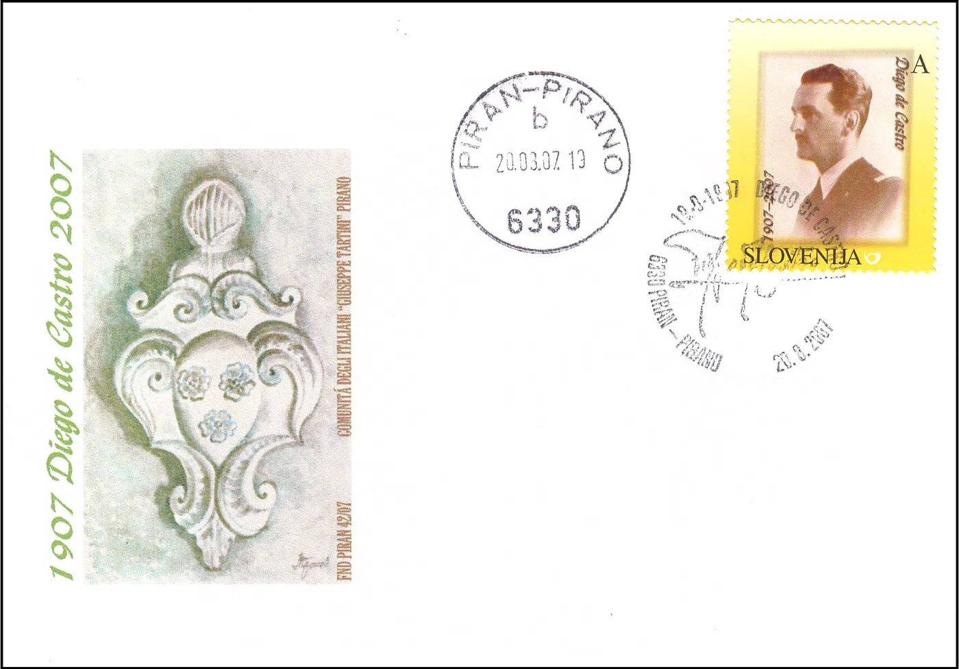 DIEGO DE CASTRO OB STOLETNICI ROJSTVA 1907 - 2007